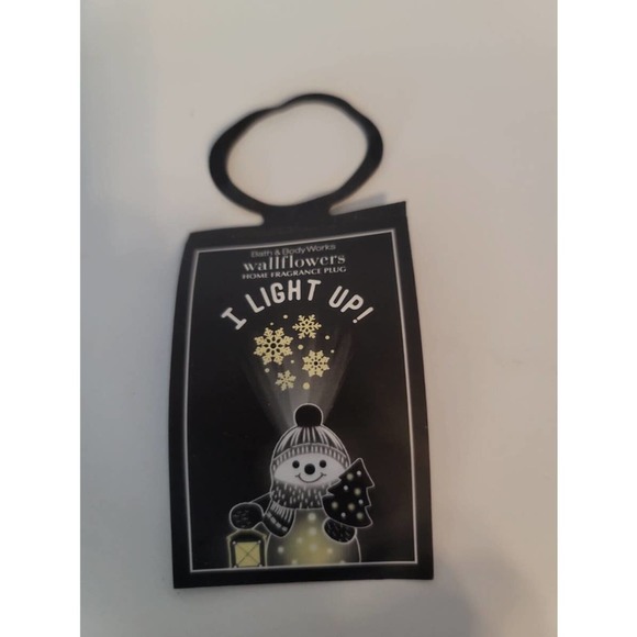 SNOWMAN PROJECTOR NIGHTLIGHT WALLFLOWER FRAGRANCE PLUG BY BATH AND BODY WORKS - Picture 8 of 8
